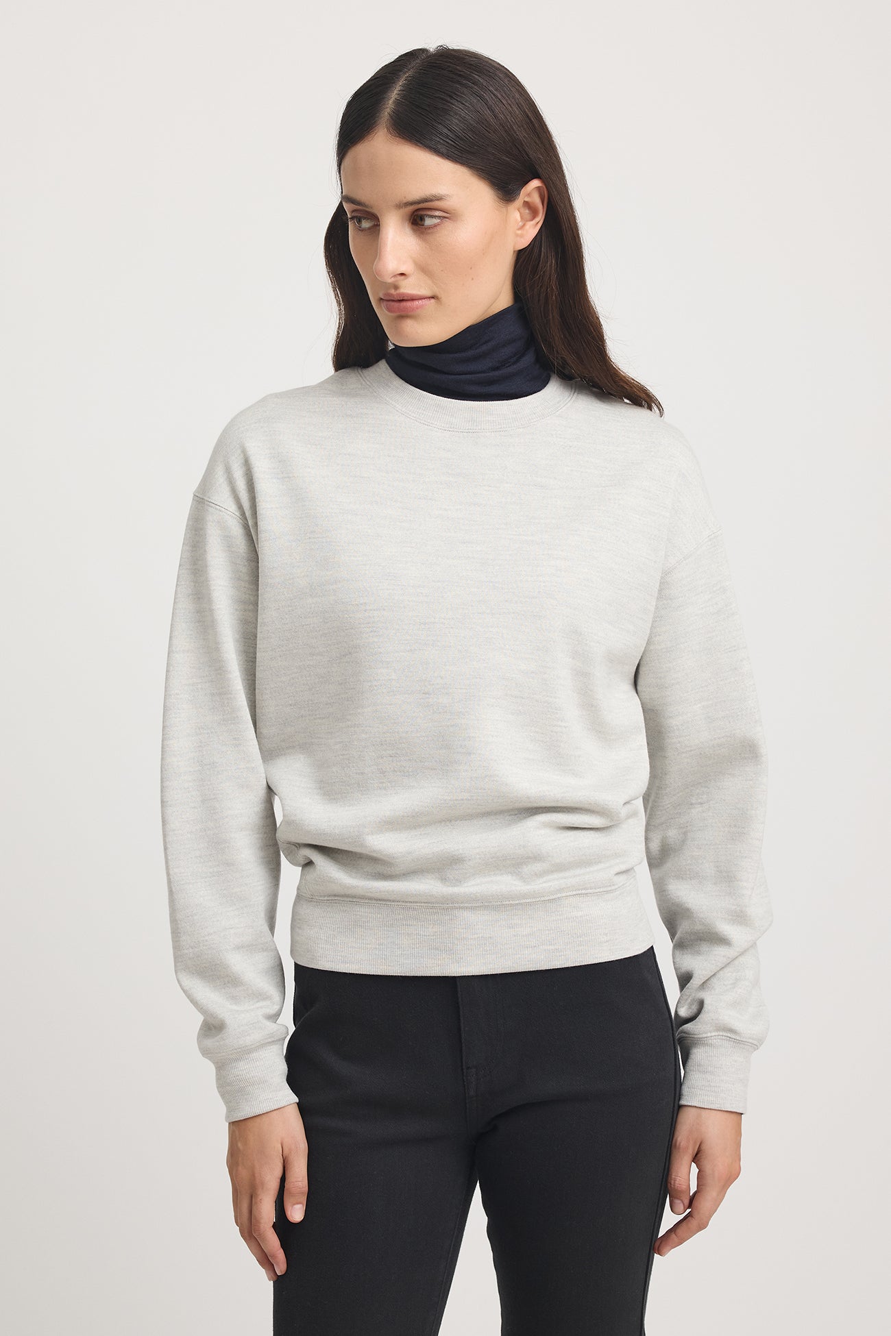 Lounge Relaxed Crew | Grey Marl