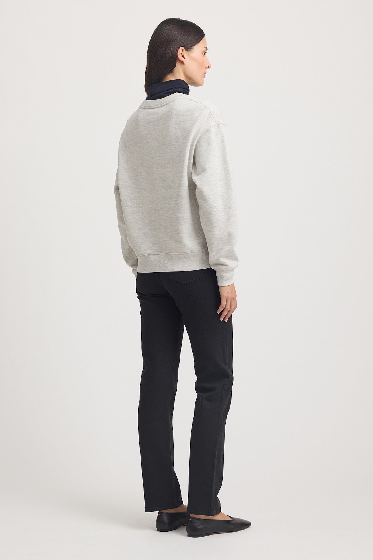 Lounge Relaxed Crew | Grey Marl