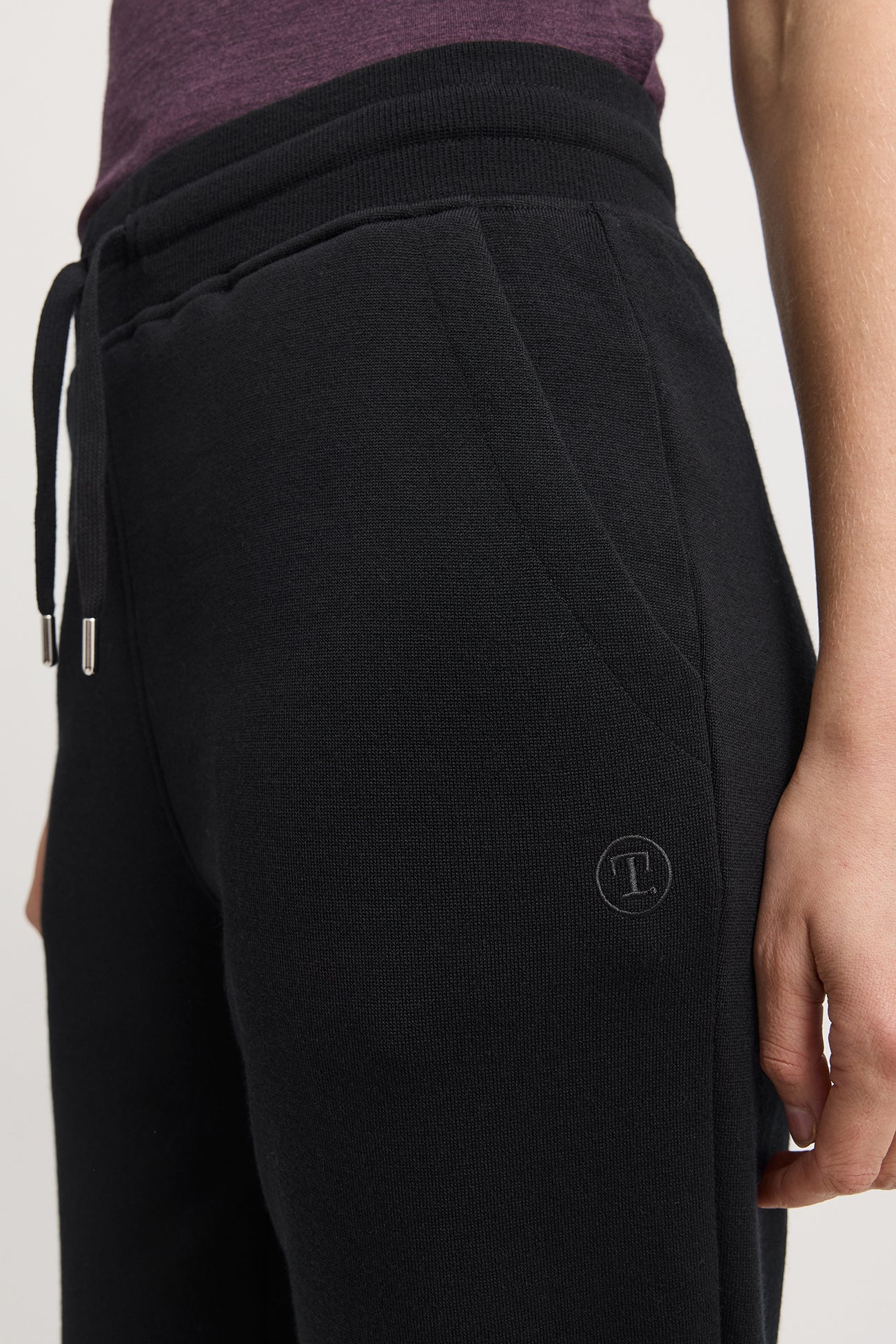 Lounge Drawstring Pant | Black