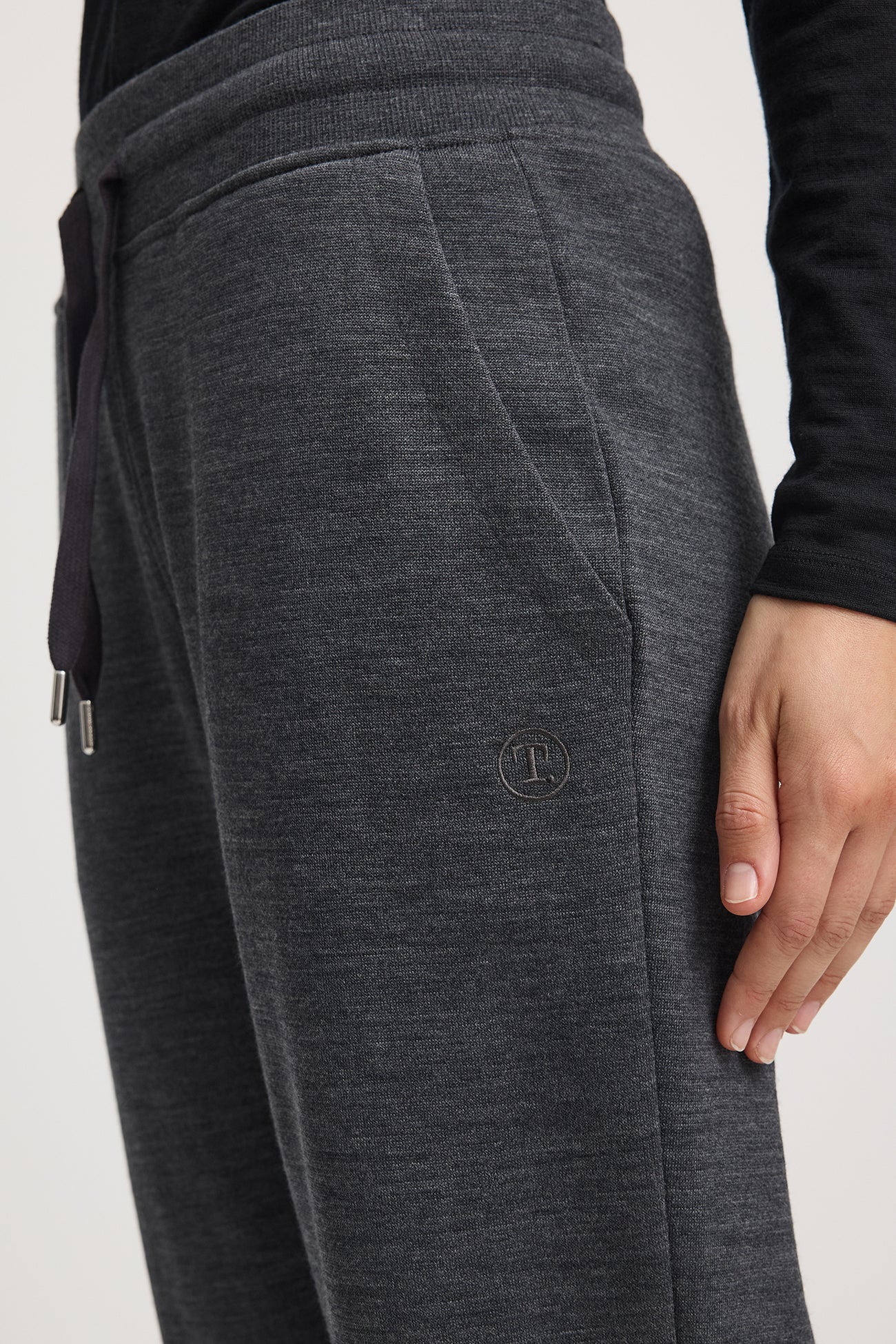 Lounge Drawstring Pant | Charcoal