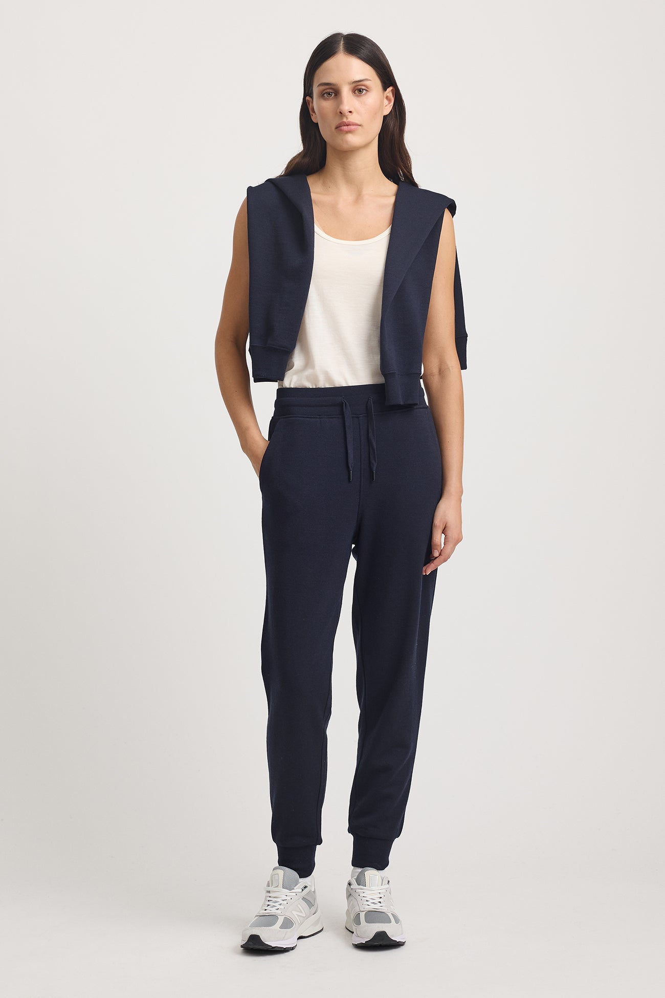 Lounge Drawstring Pant | French Navy