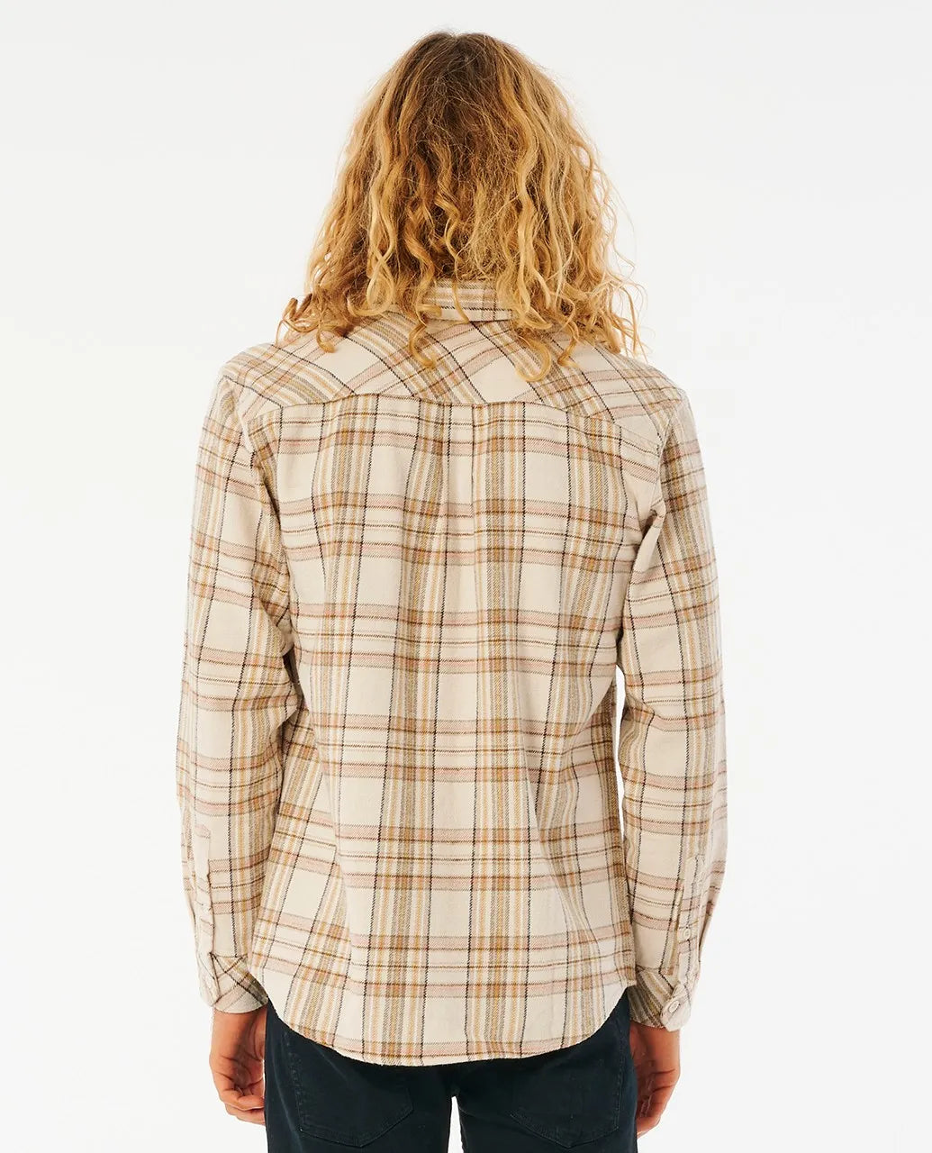 Griffin Flannel Shirt | Bone