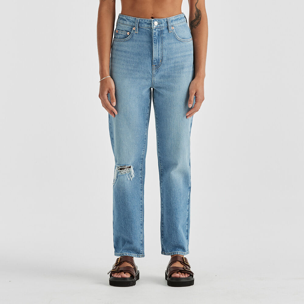 Hi Straight Jean | Blue Fusion