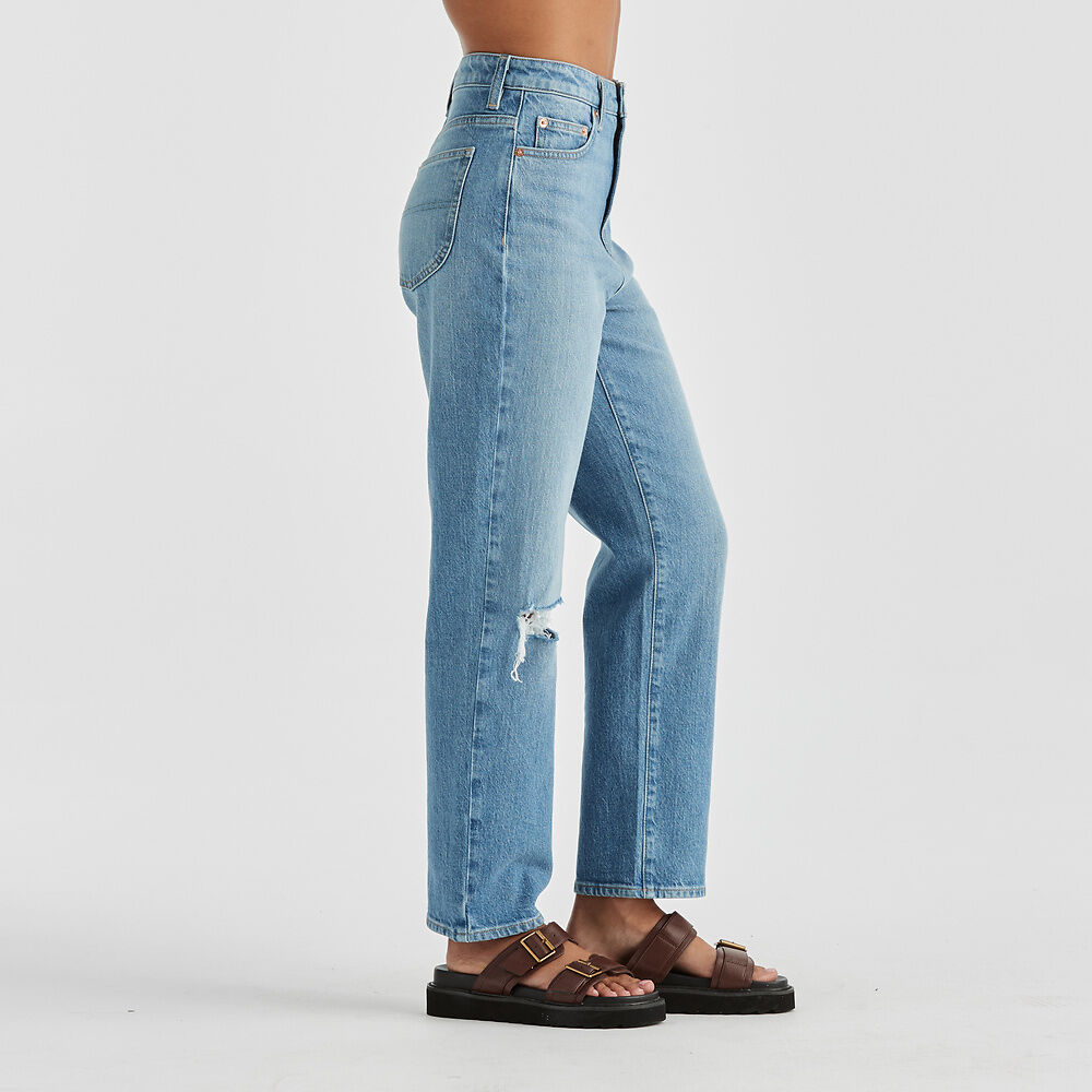 Hi Straight Jean | Blue Fusion