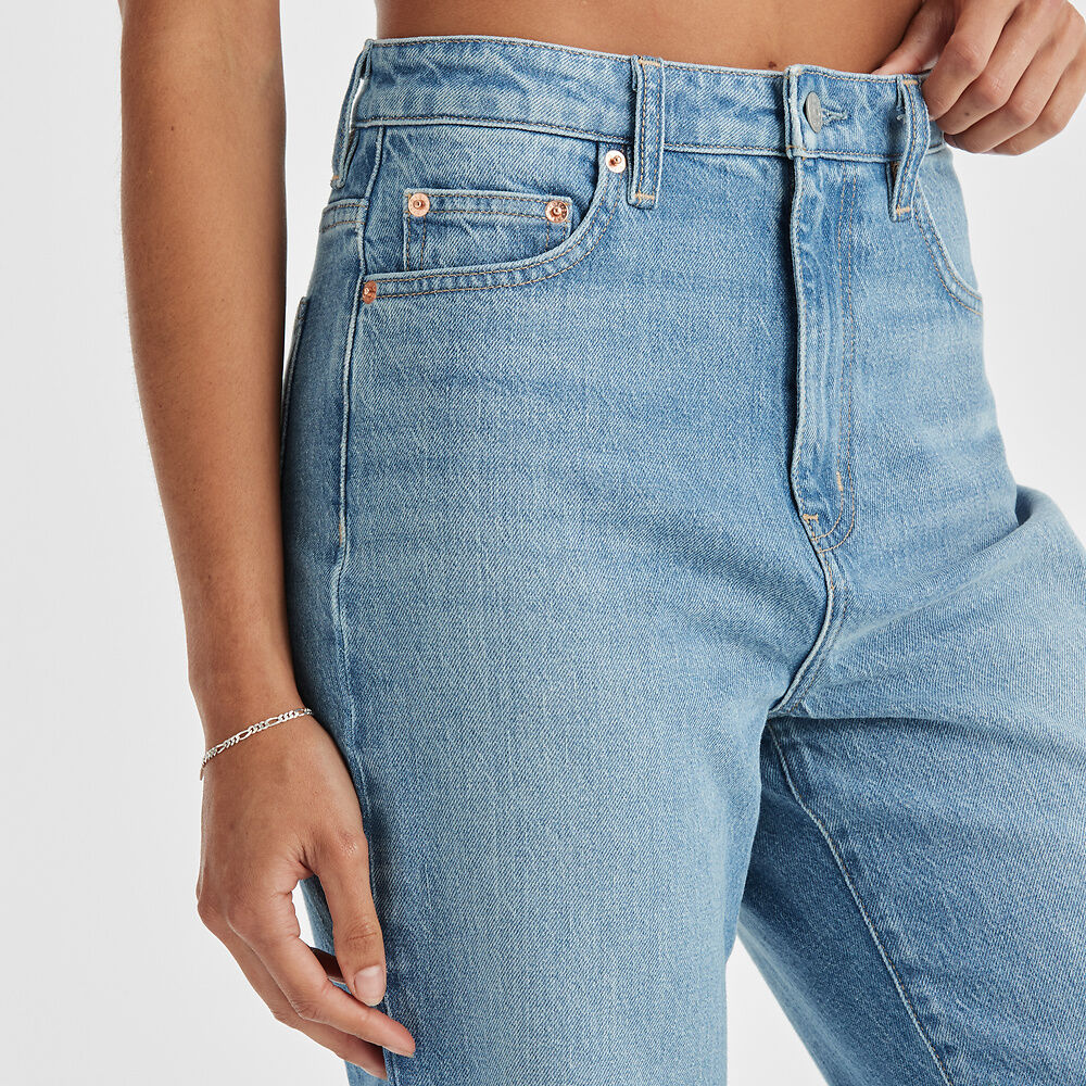 Hi Straight Jean | Blue Fusion