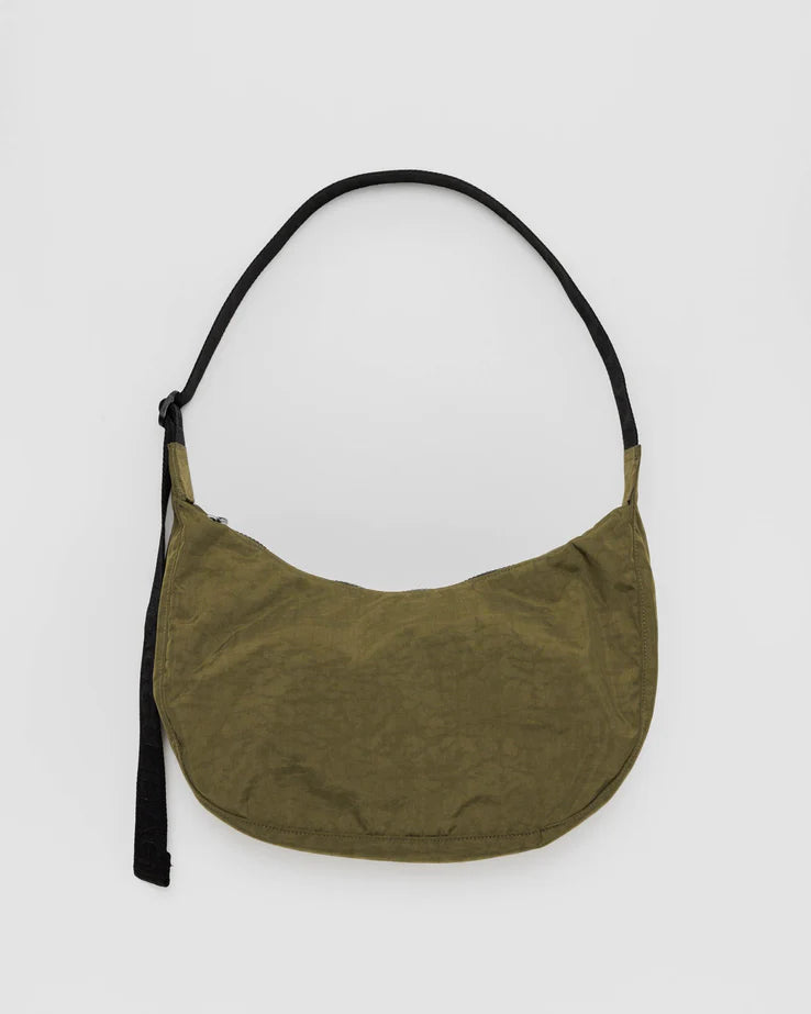 Medium Nylon Crescent Bag | Seaweed - BAGGU - Beechworth Emporium