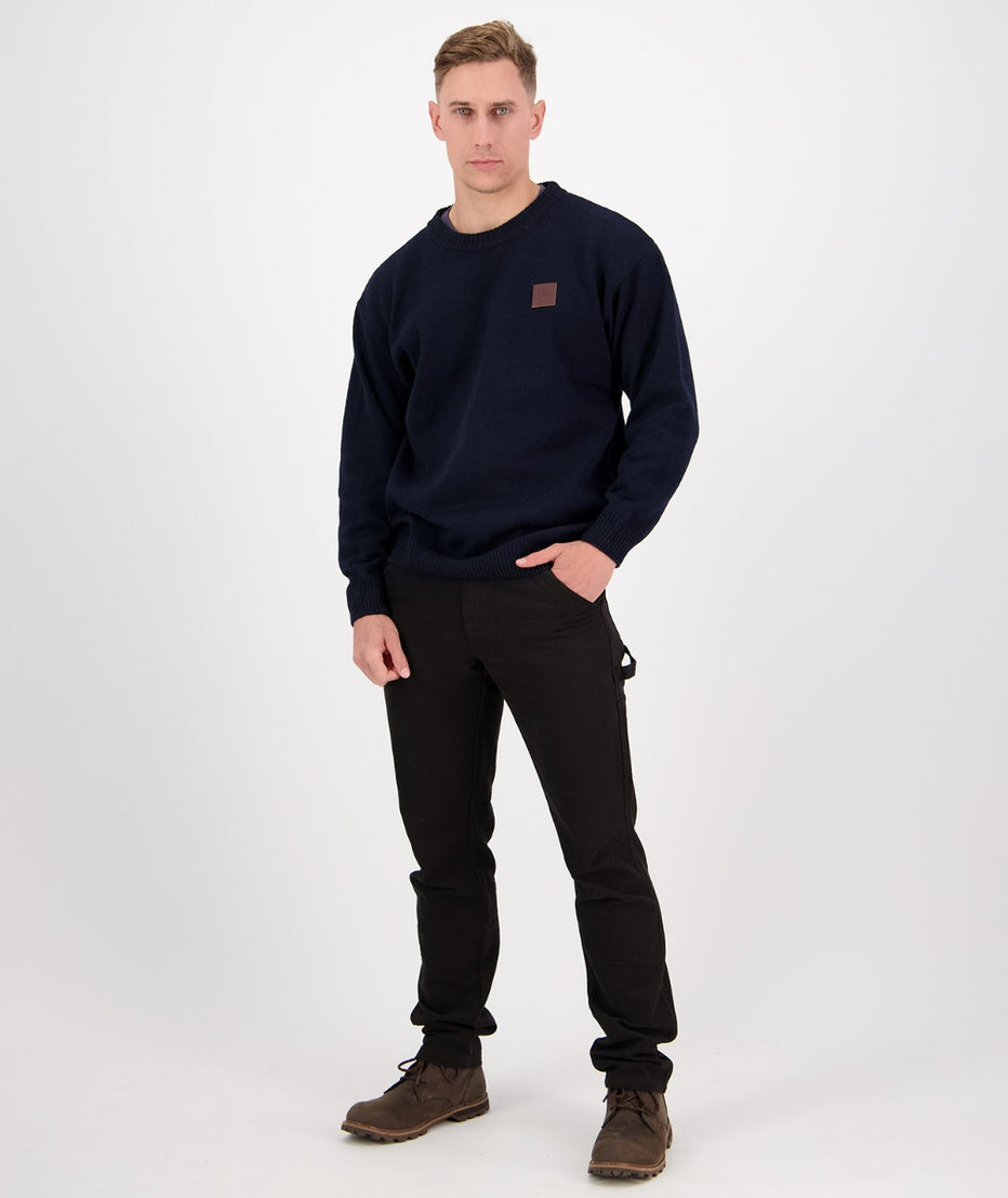 Seafarer Crew Neck Sweater | Swanndri Mens Clothing Australia ...