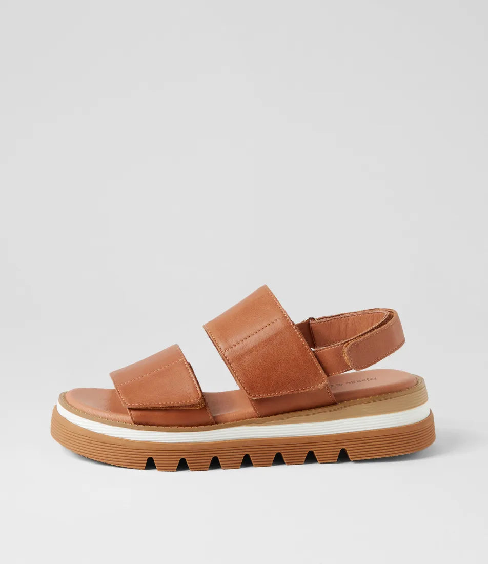 Soner Tan Leather Sandal - Django & Juliette - Beechworth Emporium