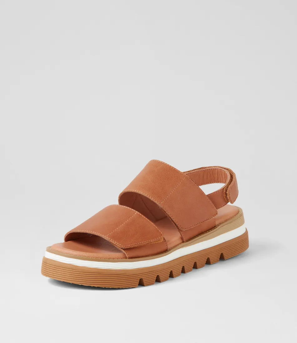 Soner Tan Leather Sandal - Django & Juliette - Beechworth Emporium