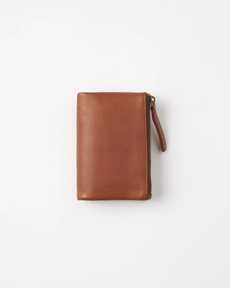 Small Capri Wallet | Cognac - Juju & Co - Beechworth Emporium