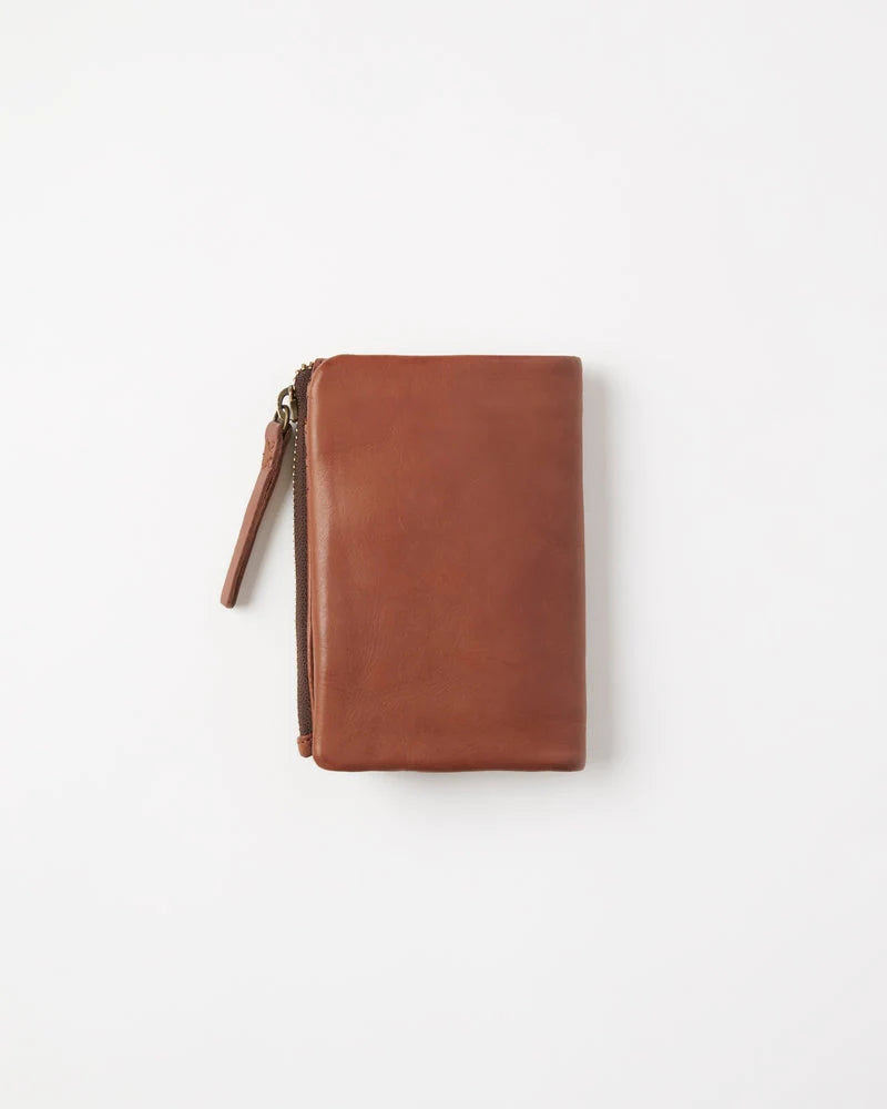 Small Capri Wallet | Cognac - Juju & Co - Beechworth Emporium